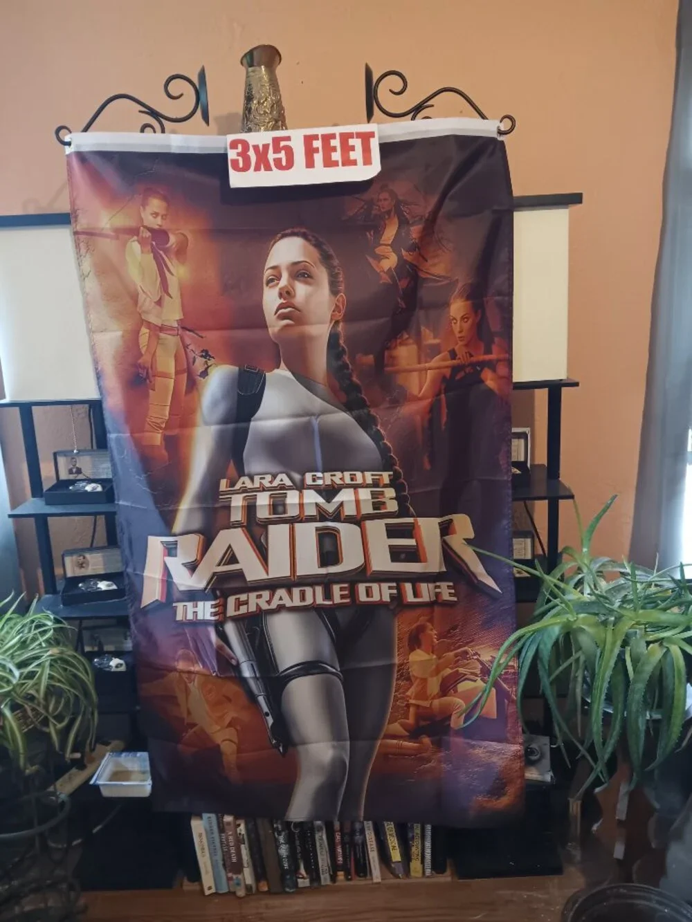 NEW Tomb Raider Cradle of Life Angelina Jolie 3X5 Feet Flag Banner